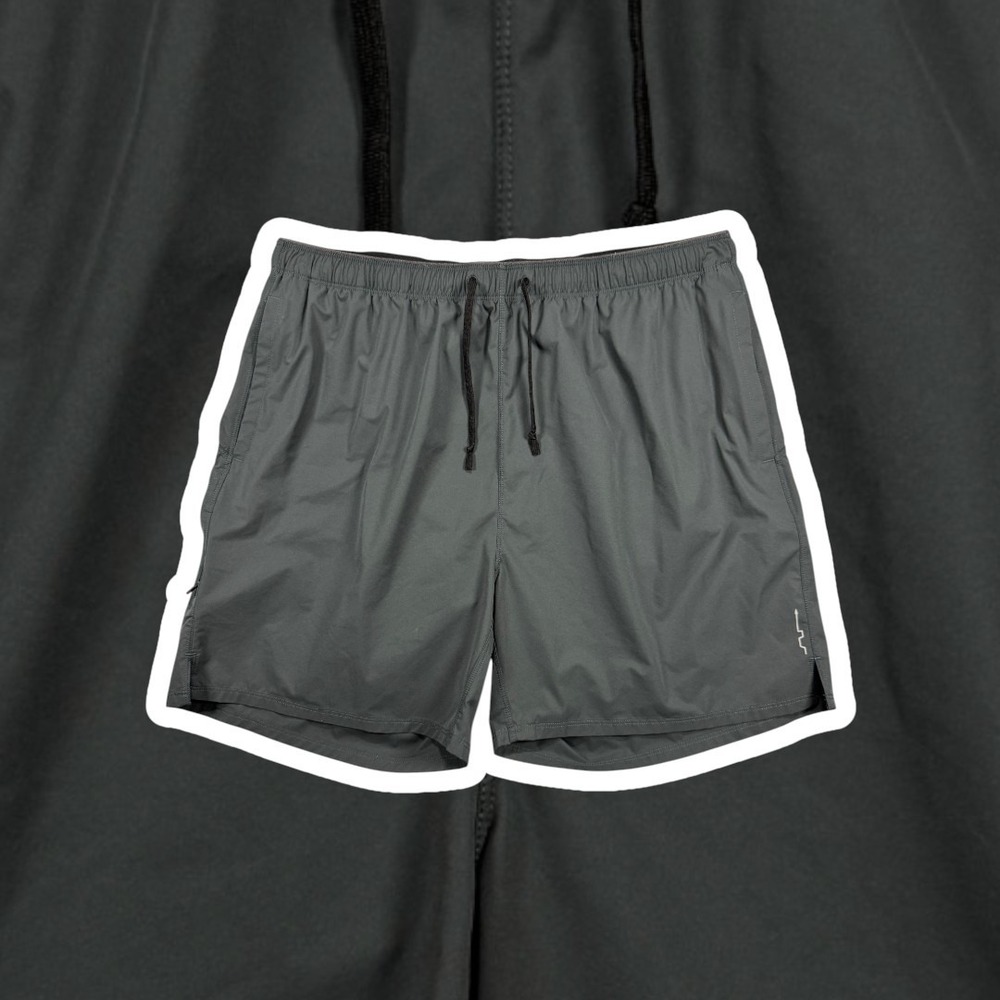 Path Projects Crest PX Running Shorts Mens XXL Dark Gray Unlined Athletic Tech
